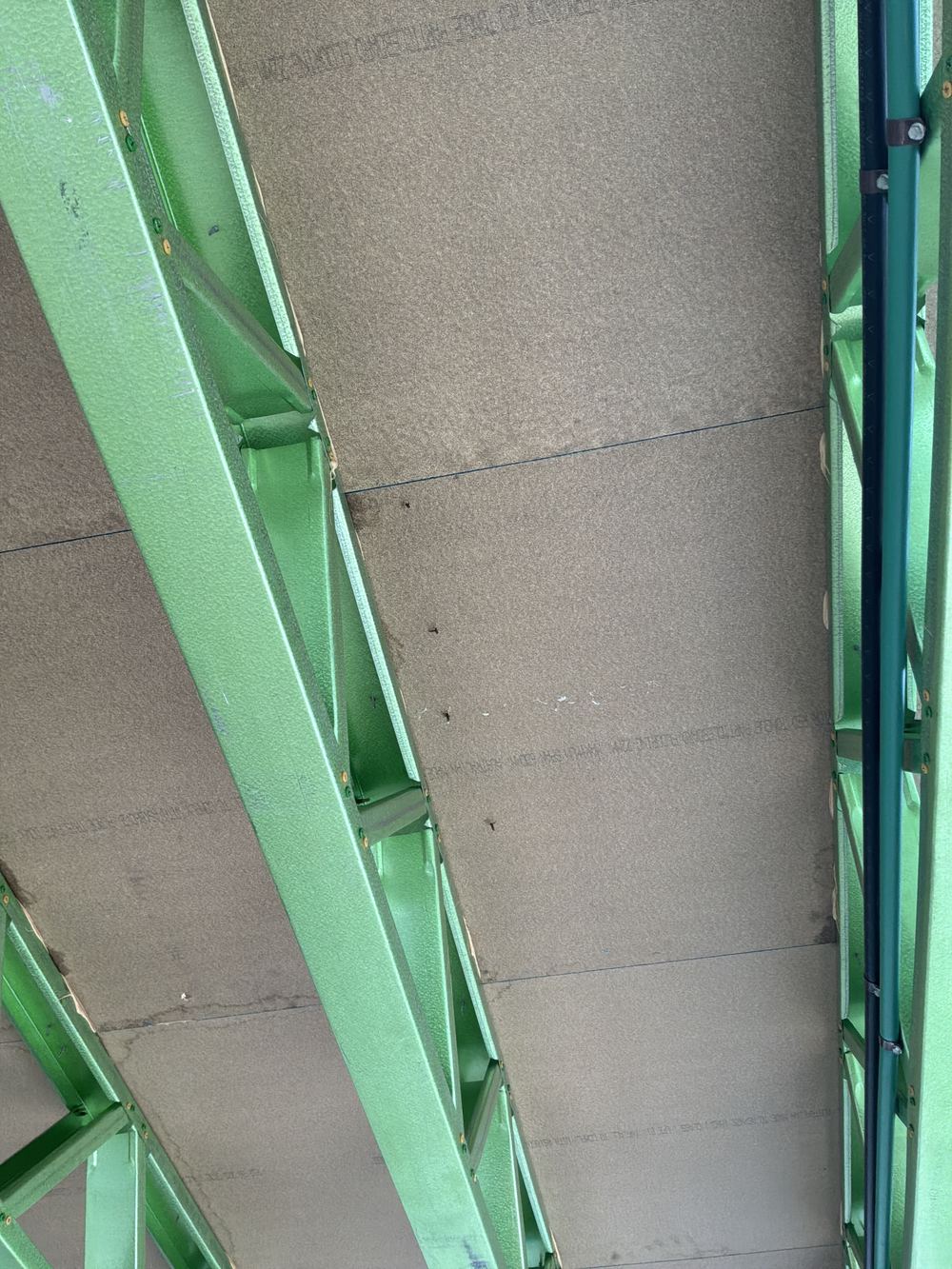 Flooring nails that missed the joists, a common cause of later squeaks, Ermington, Tallawong