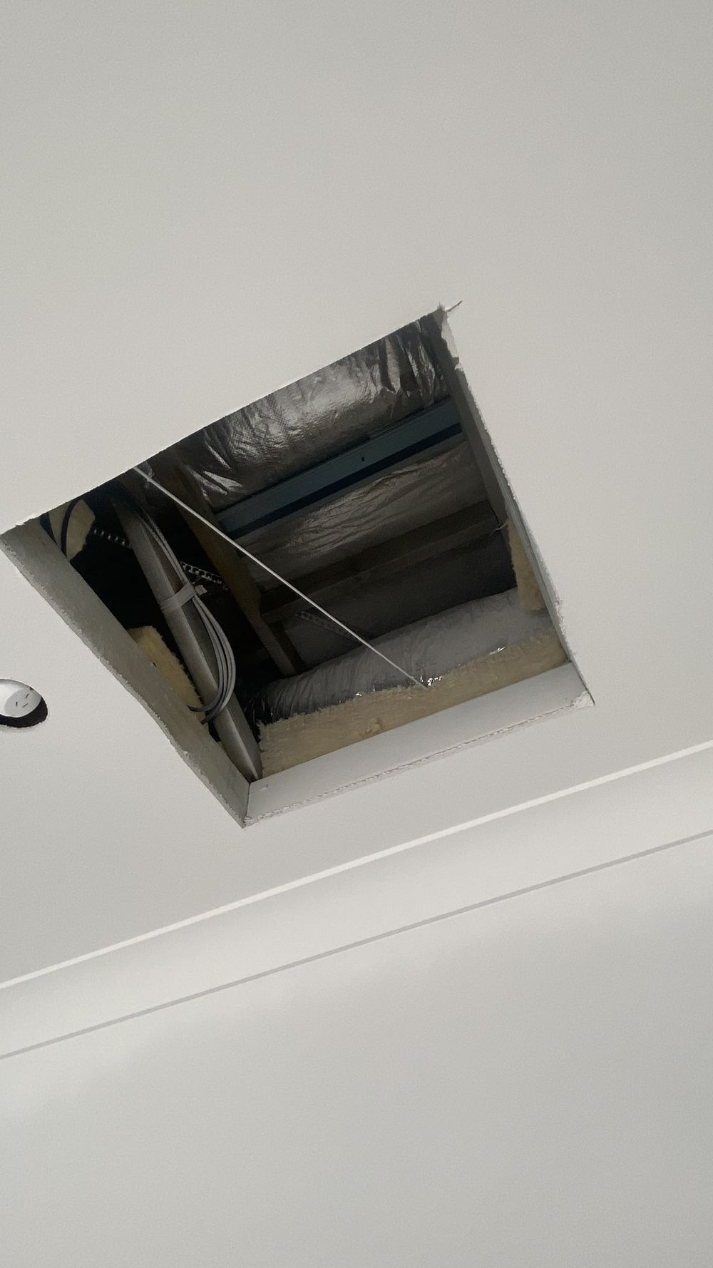 Roof space manhole too tight for safe access to inspect or repair, Tallawong